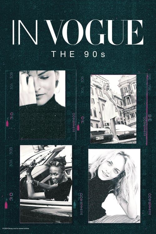 In Vogue: The 90s poster