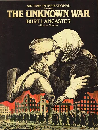 This poster depicts a somber scene of two people embracing in a dark, gritty urban setting. The muted tones and shadowy figures convey a sense of tension and uncertainty, reflecting the show's themes of conflict and social change.