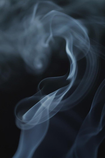 The poster features a mysterious, swirling cloud of white smoke against a dark background, evoking a sense of mystery and intrigue. The colors are muted, with shades of gray and black dominating the scene. The mood is mysterious and atmospheric, suggesting a thriller or suspenseful narrative.