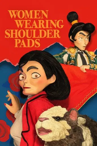 Women Wearing Shoulder Pads poster