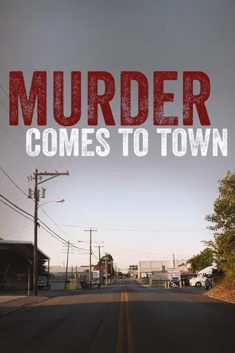 Murder Comes To Town poster