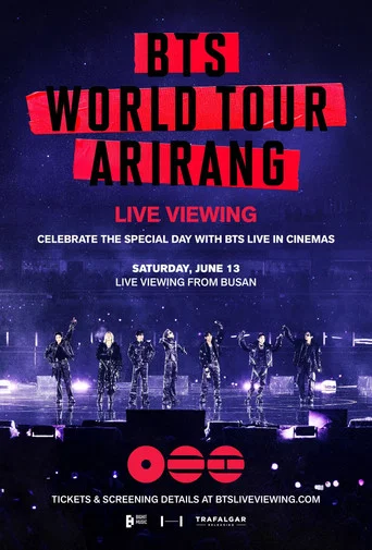 BTS World Tour ‘Arirang’ in Busan: Live Viewing poster