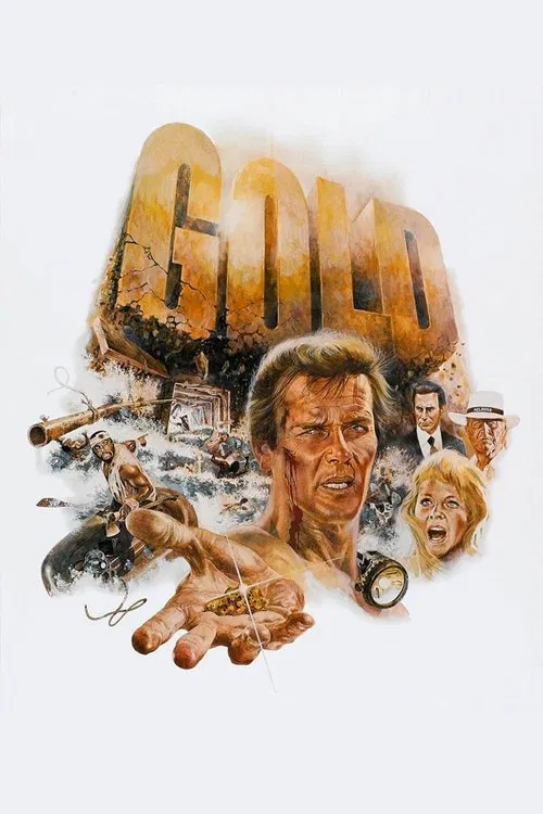 Gold poster