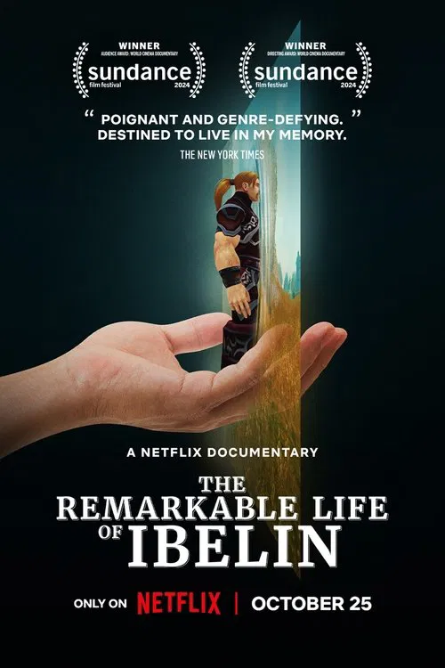 The poster features a hand cupping a glowing, ethereal figure against a dark background, evoking mystery and wonder. The warm golden glow contrasts with the cool black tones, creating an atmospheric mood that hints at the film's supernatural themes.