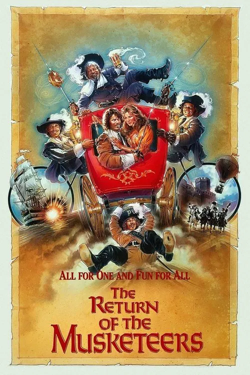 The Return of the Musketeers poster