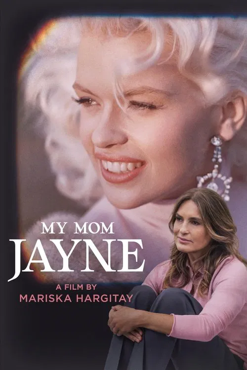 The poster features Marilyn Monroe in a glamorous pose with a warm, golden glow behind her, while Mariska Hargitay appears in a soft pink top against a dark background. The mood is romantic and nostalgic, capturing the essence of a classic Hollywood romance.