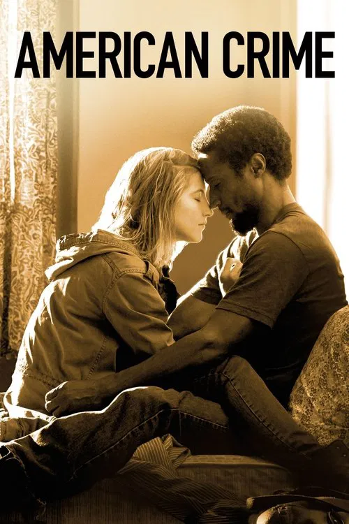 The poster features a couple in a warm, sepia-toned embrace against a softly lit background. The mood is intimate and romantic, capturing the essence of the show's themes of love and drama.