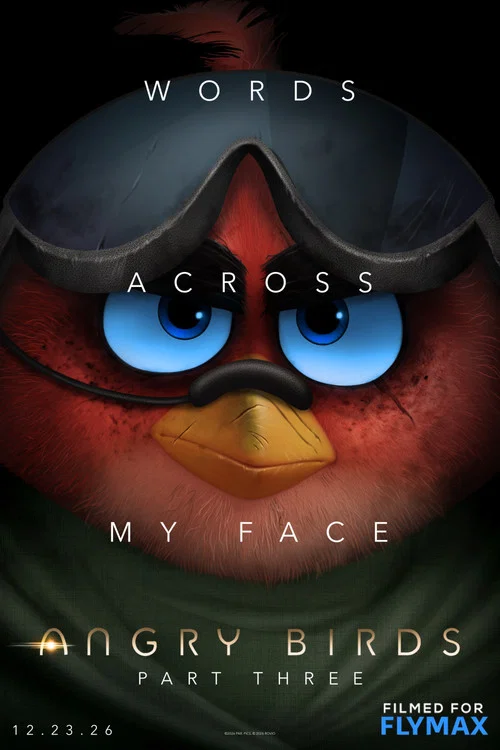 The Angry Birds Movie 3 poster