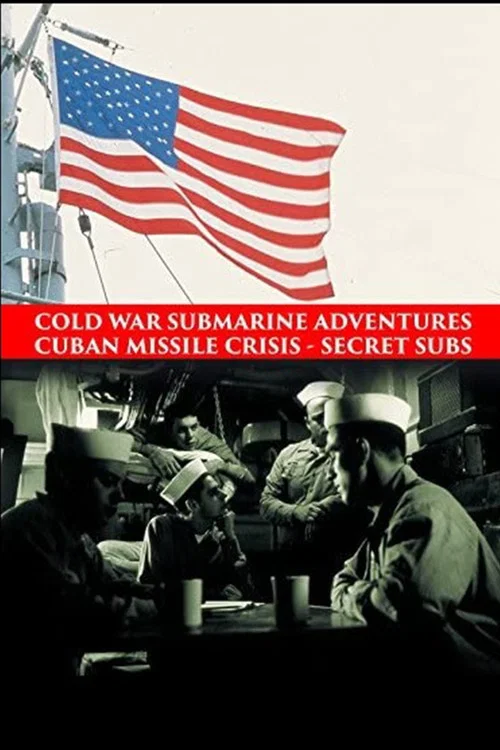 The poster captures a tense, gritty atmosphere with soldiers in military uniforms and helmets, their faces obscured by shadows. The American flag dominates the upper portion, symbolizing national pride and conflict. A bold red banner with white text sets the theme of Cold War espionage and secrec...