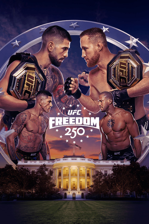 UFC Freedom 250: Topuria vs. Gaethje poster