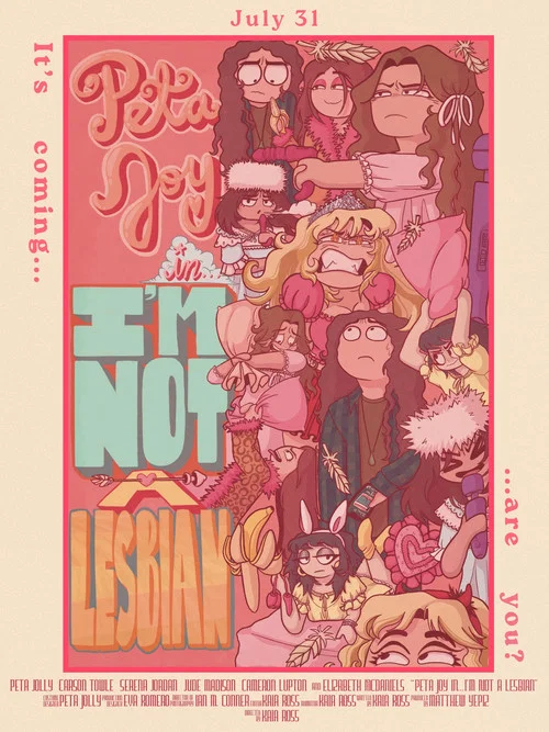 Peta Joy In... I'm Not A Lesbian poster