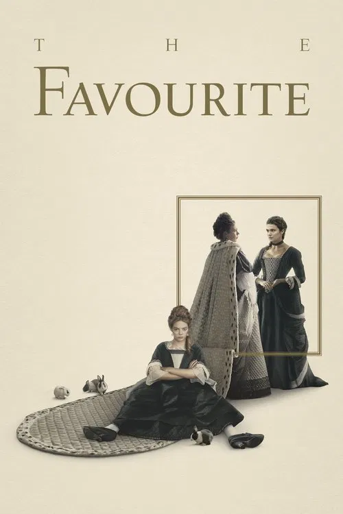 This vintage poster features three elegantly dressed women in period attire, sitting on a patterned rug and standing in a framed scene. The sepia-toned aesthetic evokes a sense of historical drama and nostalgia.