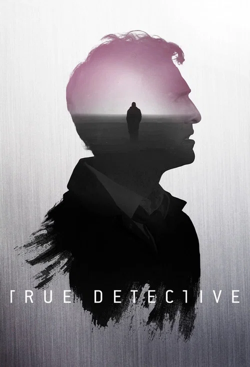 The poster features two women in a dark, underwater scene with blue tones and a glowing light. The title "True Detective Night Country" is prominently displayed in white text. The mood is mysterious and suspenseful, suggesting an intense mystery thriller.
