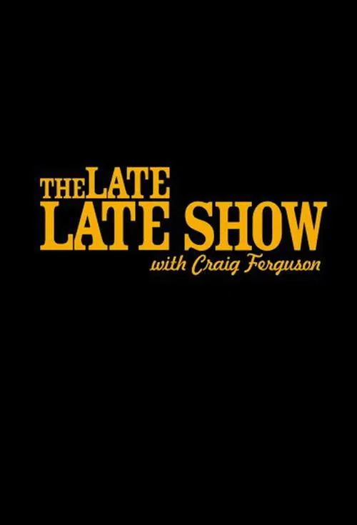 The poster features a bold black background with the show's title in striking yellow text, accompanied by a smaller tagline. The minimalist design evokes a sense of sophistication and exclusivity, reflecting the late-night entertainment vibe.