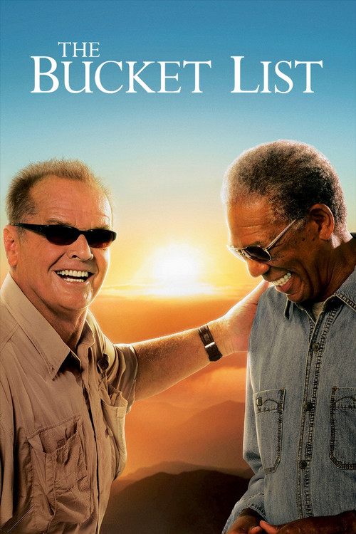 The poster features two smiling men in warm sunset colors, exuding joy and adventure. The warm tones evoke a sense of nostalgia and happiness, capturing the essence of a memorable vacation.