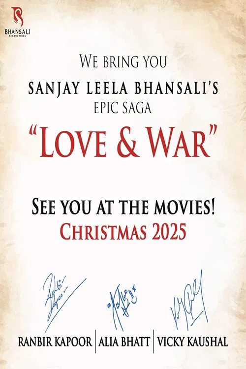 Love and War poster