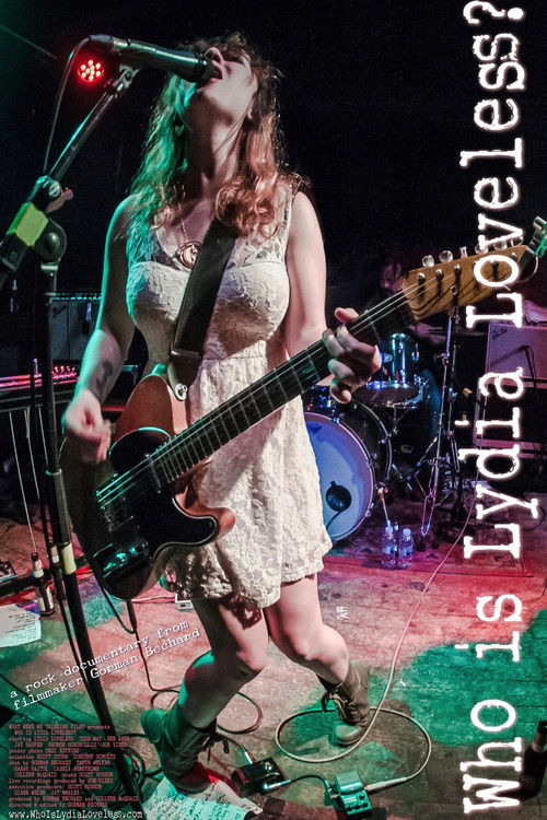 A passionate bassist with long hair plays a guitar, surrounded by colorful stage lights. The poster features bold text and evokes a lively, energetic atmosphere.