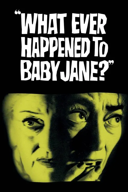 The poster features a haunting green-tinted close-up of a woman's face, her eyes wide and intense, conveying a sense of mystery and unease. The stark black background contrasts sharply with the vivid green, creating a dramatic and unsettling atmosphere. The bold white text at the top poses a prov...