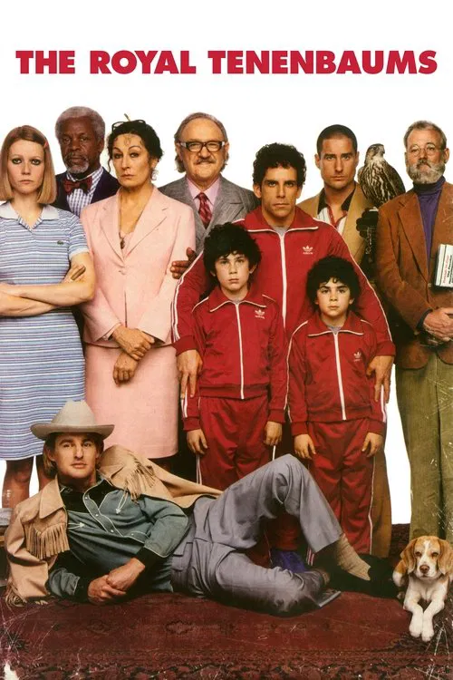 The poster features a vibrant ensemble cast in colorful outfits, with a playful and whimsical atmosphere. The characters exude a sense of camaraderie and humor, set against a warm, inviting backdrop that captures the essence of the film's comedic tone.