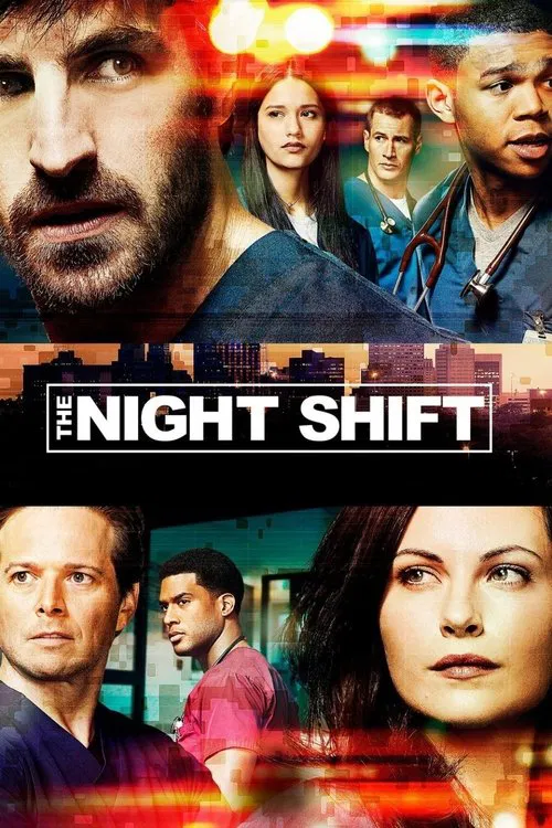 The poster features intense, dramatic visuals with a mix of serious and emotional expressions. The color palette is rich with fiery reds, oranges, and dark tones, creating a sense of urgency and danger. The composition suggests a high-stakes thriller with a gritty, atmospheric mood.