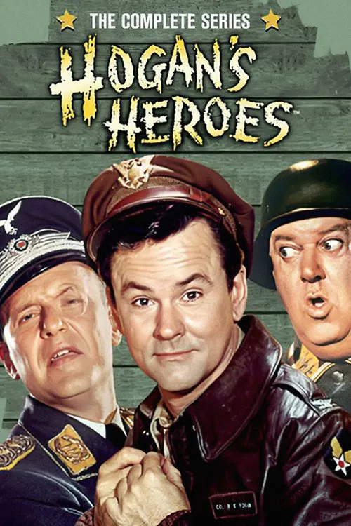 This poster features three iconic German soldiers in military uniforms, exuding a gritty, historical atmosphere. The warm, earthy tones of the background contrast with the vibrant colors of their uniforms, creating a visually striking composition. The mood is intense and dramatic, capturing the e...