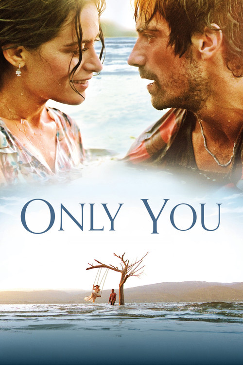 The poster features a romantic couple embracing against a warm sunset backdrop, with the title "Sadece Sen" prominently displayed. The warm tones evoke a sense of longing and passion, while the serene landscape below hints at a story of connection and resilience.