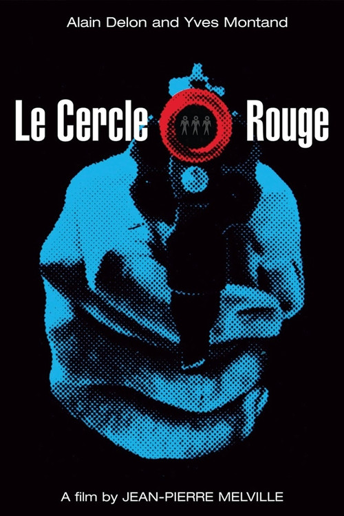 The poster features a haunting figure in a blue suit, holding a gas mask with a red eye patch, evoking a sense of mystery and danger. The stark black background contrasts with the cool blue tones, creating a chilling atmosphere that hints at the film's thriller genre.