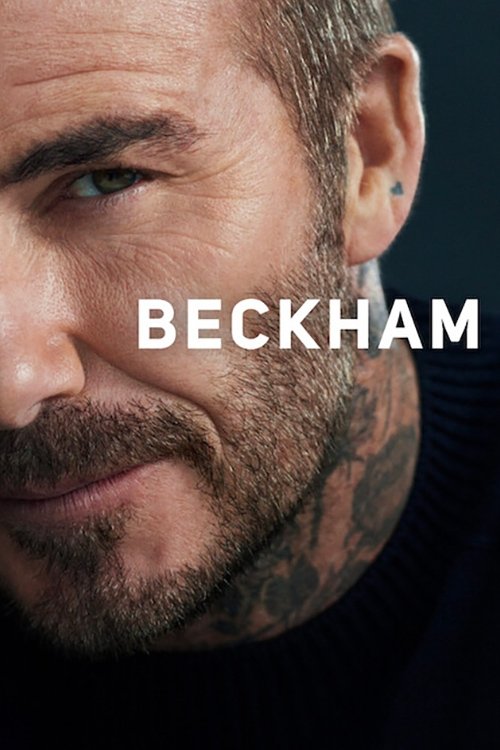 The poster features a close-up of a man with a beard and tattoos, exuding confidence and mystery. The dark background contrasts with the white text, creating a striking visual. The mood is mysterious and intriguing, hinting at a compelling narrative.