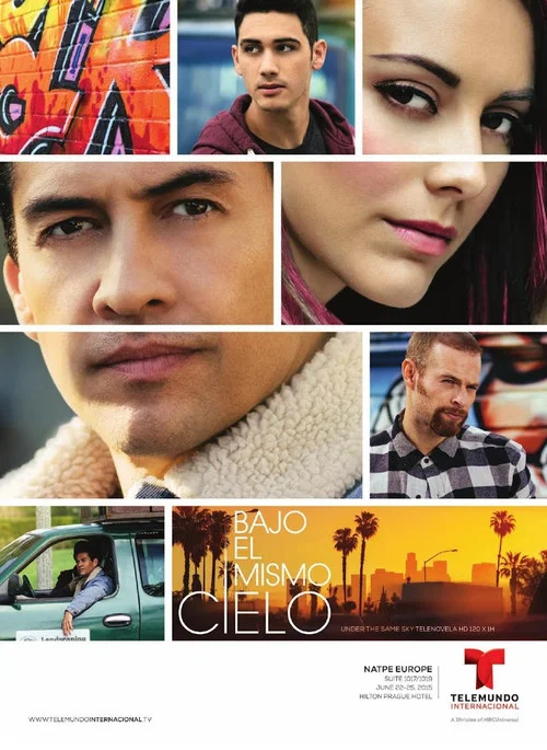 The poster features a collage of characters in warm tones, with vibrant orange and yellow hues creating a nostalgic atmosphere. The mood is intimate and reflective, capturing the essence of a classic TV show.